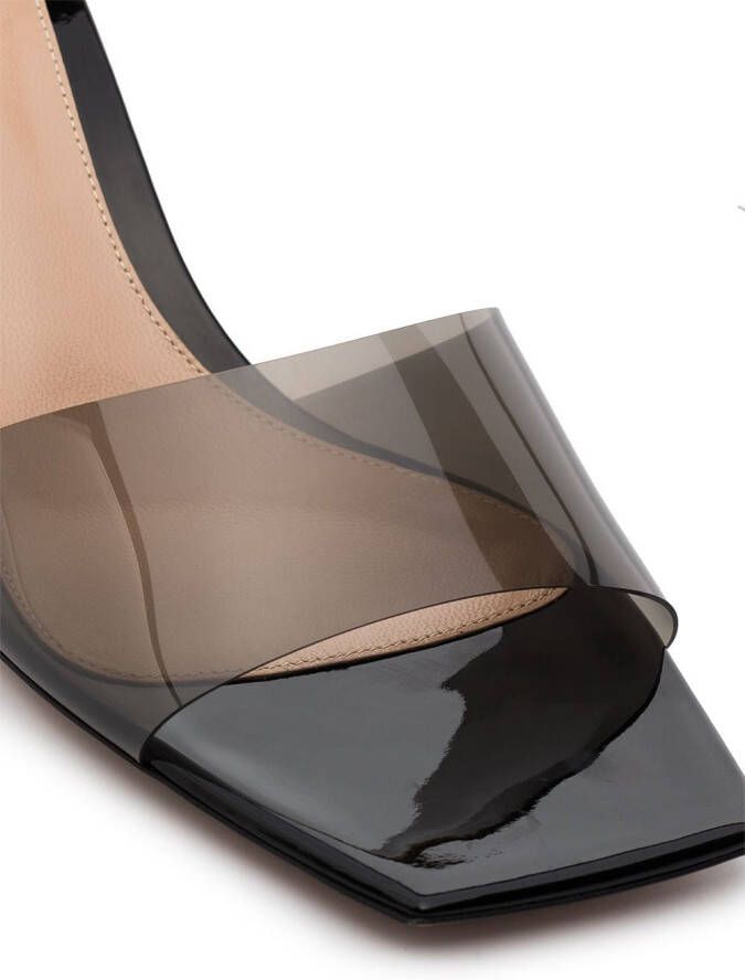 Gianvito Rossi PVC sandalen Zwart