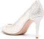 Gianvito Rossi Rania pumps met stras Wit - Thumbnail 3