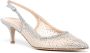 Gianvito Rossi Regina pumps verfraaid met kristallen Zilver - Thumbnail 2