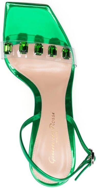 Gianvito Rossi Ribbon Candy sandalen Groen