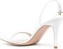 Gianvito Rossi Ribbon leren sandalen Wit - Thumbnail 3