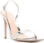 Gianvito Rossi Ribbon stiletto sandalen Grijs - Thumbnail 2