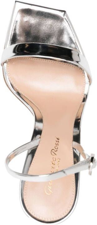 Gianvito Rossi Ribbon stiletto sandalen Grijs