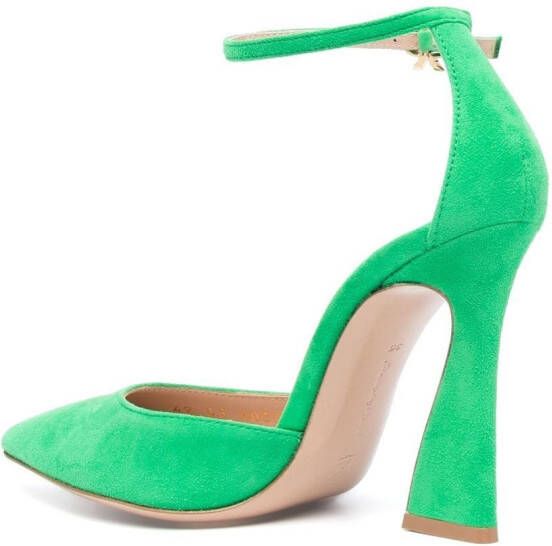 Gianvito Rossi Riccam pumps met puntige neus Groen