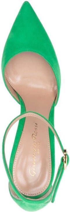 Gianvito Rossi Riccam pumps met puntige neus Groen