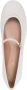 Gianvito Rossi round-toe leather ballerina shoes Wit - Thumbnail 4