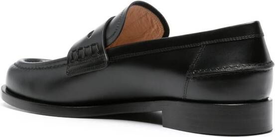 Gianvito Rossi Loafers met ronde neus Zwart