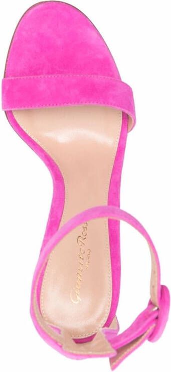 Gianvito Rossi Sandalen met gesp Roze