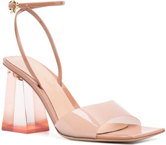 Gianvito Rossi Sandalen met vierkante neus Beige