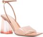 Gianvito Rossi Sandalen met vierkante neus Beige - Thumbnail 2