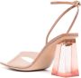 Gianvito Rossi Sandalen met vierkante neus Beige - Thumbnail 3