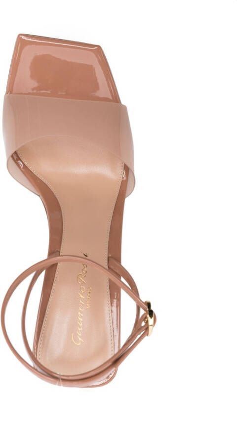 Gianvito Rossi Sandalen met vierkante neus Beige