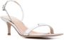 Gianvito Rossi Sandalen met vierkante neus Zilver - Thumbnail 2