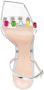 Gianvito Rossi Ribbon Candy 105mm sandalen verfraaid met kristallen Zilver - Thumbnail 4