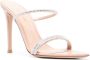 Gianvito Rossi Sandalen verfraaid met stras Beige - Thumbnail 2