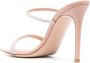 Gianvito Rossi Sandalen verfraaid met stras Beige - Thumbnail 3