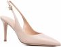 Gianvito Rossi Slingback pumps met puntige neus Beige - Thumbnail 2