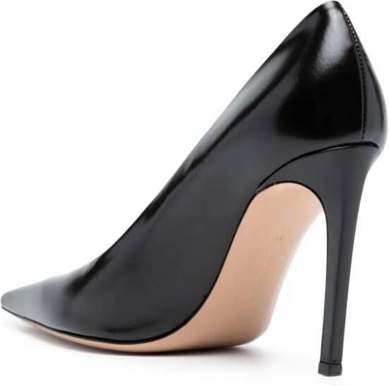 Gianvito Rossi Tokio 95mm leren pumps Zwart