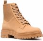 Gianvito Rossi Veterlaarzen met geribbeld vlak Beige - Thumbnail 2