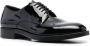 Giorgio Armani Leren derby schoenen Zwart - Thumbnail 2