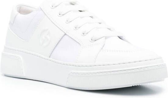 Giorgio Armani Low-top sneakers Wit