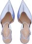 Giorgio Armani Pumps met metallic-effect Blauw - Thumbnail 4