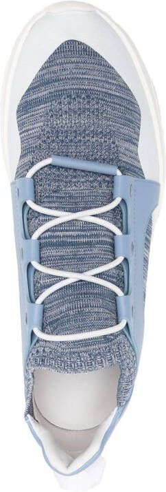 Giorgio Armani Gebreide sneakers Blauw