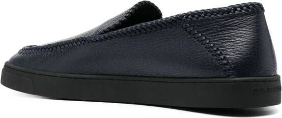 Giorgio Armani Loafers met detail Blauw