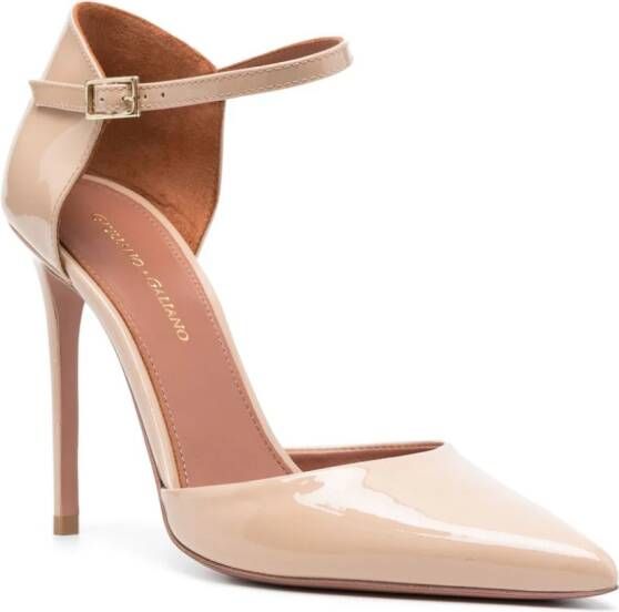 Giuliano Galiano Jil leren pumps Beige