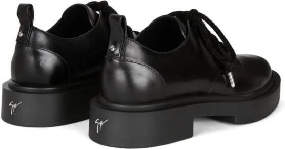 Giuseppe Zanotti Achille veterschoenen Zwart