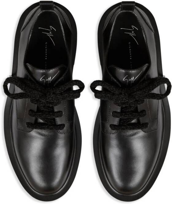 Giuseppe Zanotti Achille veterschoenen Zwart