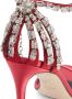Giuseppe Zanotti Adele sandalen met kristal Roze - Thumbnail 4