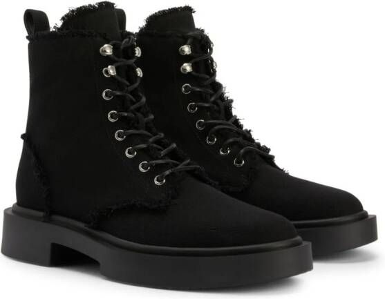 Giuseppe Zanotti Adric bikerlaarzen Zwart