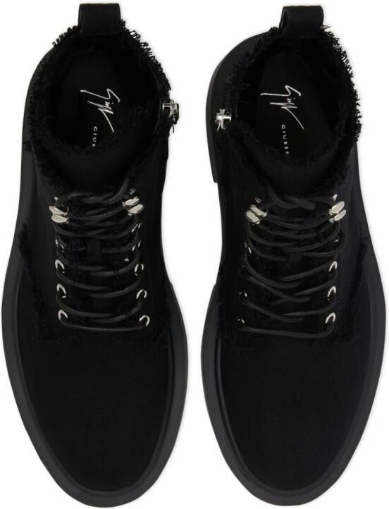 Giuseppe Zanotti Adric bikerlaarzen Zwart