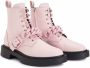 Giuseppe Zanotti Adric enkellaarzen met ketting afwerking Roze - Thumbnail 2