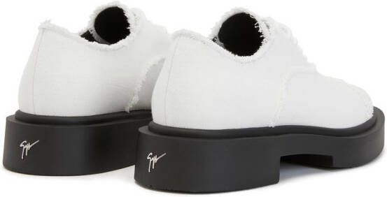 Giuseppe Zanotti Adric schoenen met plateauzool Wit