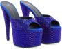 Giuseppe Zanotti Aida sandalen met plateauzool Blauw - Thumbnail 2