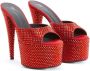 Giuseppe Zanotti Aida sandalen verfraaid met kristal Rood - Thumbnail 2