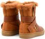 Giuseppe Zanotti Alec leren sneeuwlaarzen Bruin - Thumbnail 3