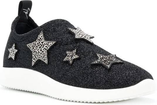 Giuseppe Zanotti Alena Star sneakers Zwart
