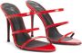 Giuseppe Zanotti Alimha leren sandalen Rood - Thumbnail 2