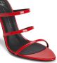 Giuseppe Zanotti Alimha leren sandalen Rood - Thumbnail 4