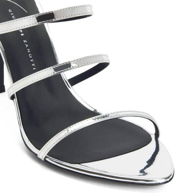 Giuseppe Zanotti Alimha sandalen met bandjes Zilver