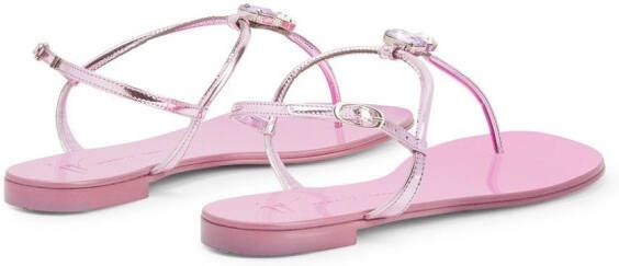 Giuseppe Zanotti Alphonsine sandalen Roze