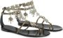 Giuseppe Zanotti Amira verfraaide sandalen Groen - Thumbnail 2