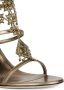 Giuseppe Zanotti Amira sandalen verfraaid met bedel Beige - Thumbnail 4