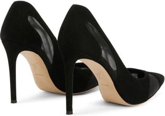 Giuseppe Zanotti Anna pumps met puntige neus Zwart