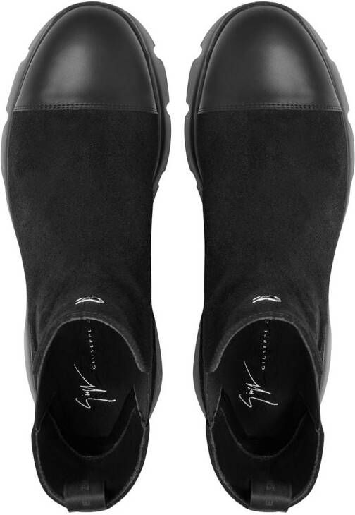 Giuseppe Zanotti Apocalypse enkellaarzen Zwart