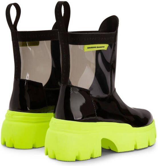 Giuseppe Zanotti Apocalypse Riot chunky laarzen Zwart