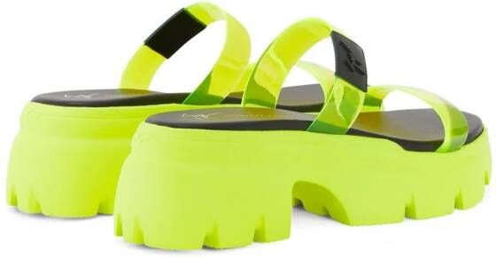 Giuseppe Zanotti Apocalypse Summer sandalen Geel